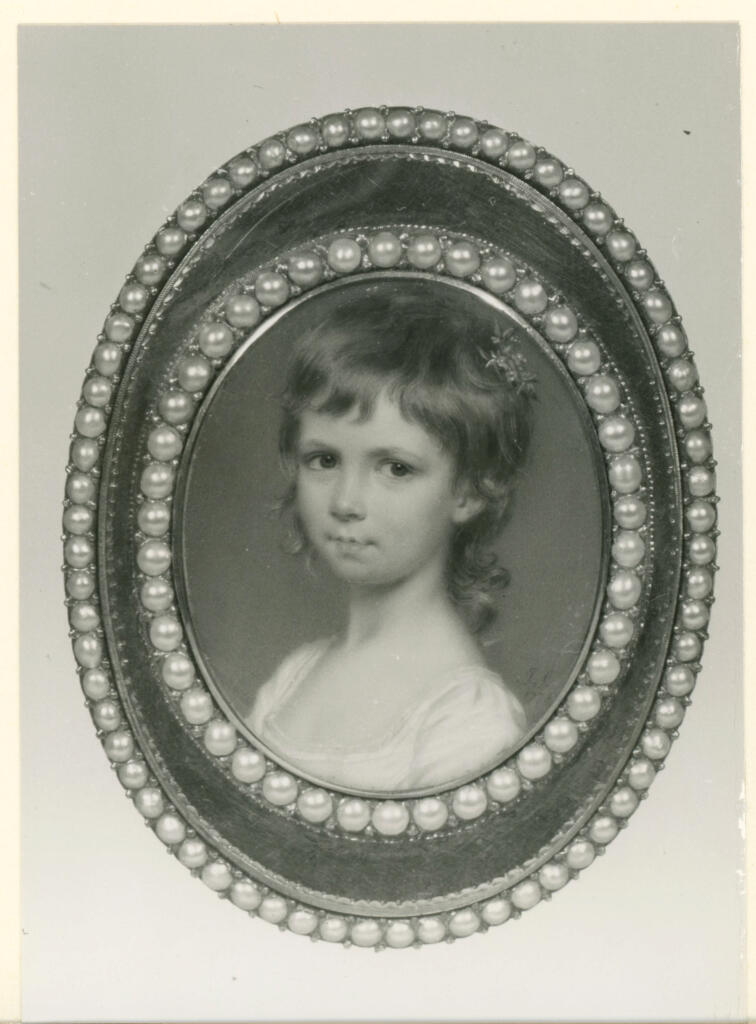 Christie's , Ritratto di bambina , fronte
