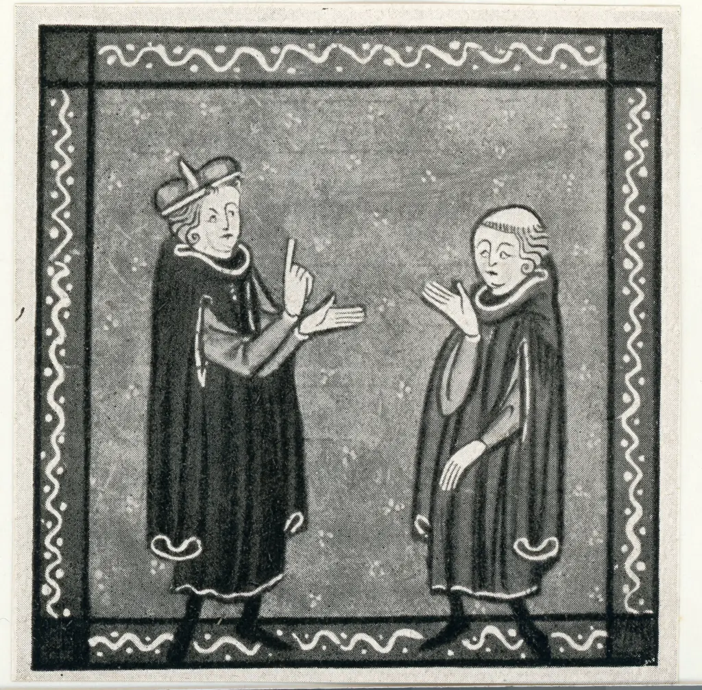 Anonimo , Rennes Ms. 593 - fol. 46 , fronte