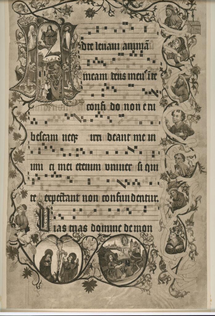 Anonimo , Bibbia del Museo Nazionale di Praga (kod. XIII B 13), fine del sec. XIII. , fronte