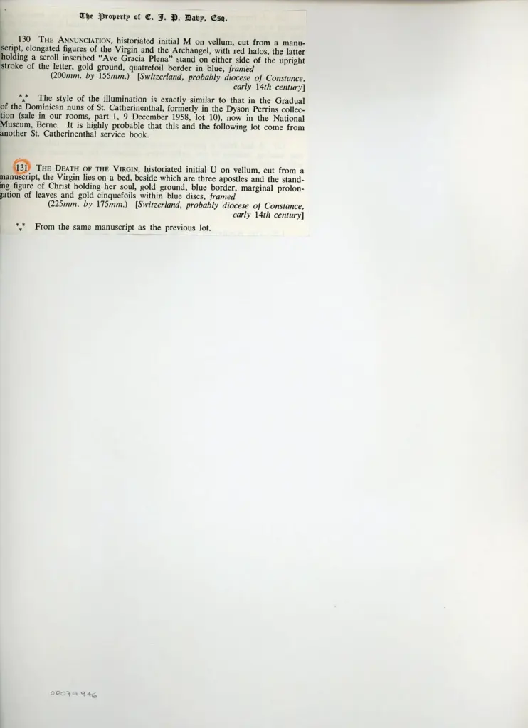 Anonimo , Anonimo - sec. XIV - manoscritto, particolare di un foglio , retro