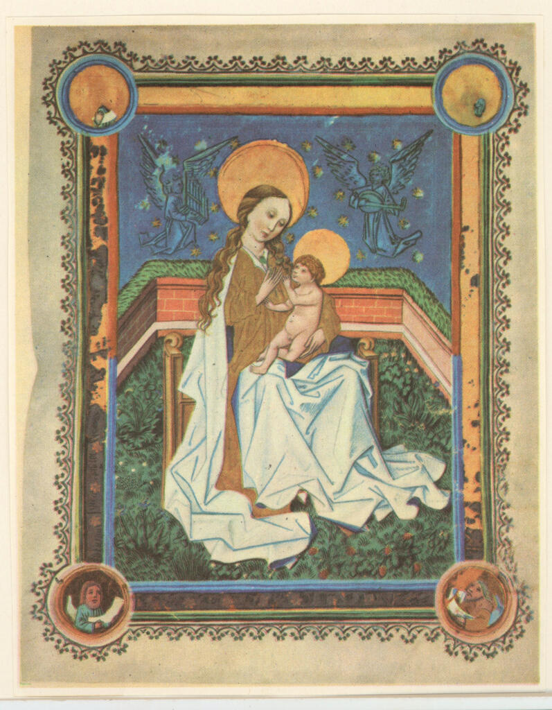 Anonimo , Anonimo - ca. 1470 - manoscritto, una pagina miniata , fronte
