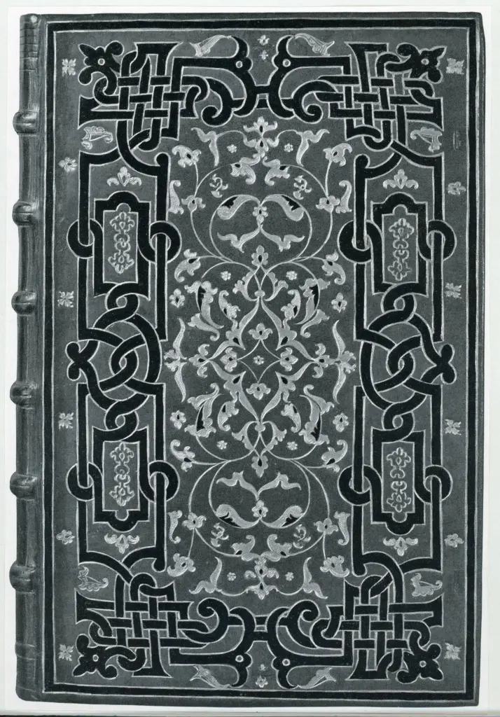 Anonimo sec. XV , Motivi decorativi geometrici e vegetali