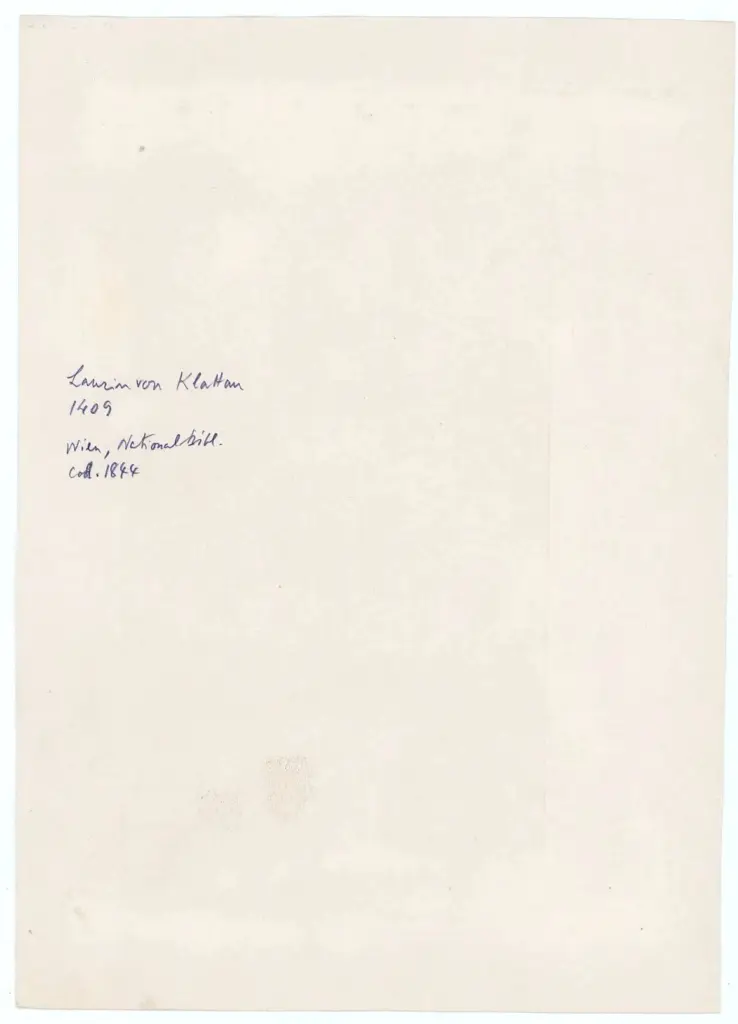 Anonimo , Laurin von Klattau - 1490 - Wien, Nationalbibl. - Cod. 1844 , retro