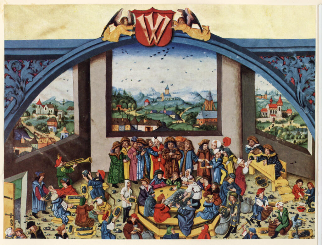 Anonimo , Kuttenberger Kanzionale - Part. Wien, Hofbibliothek , fronte