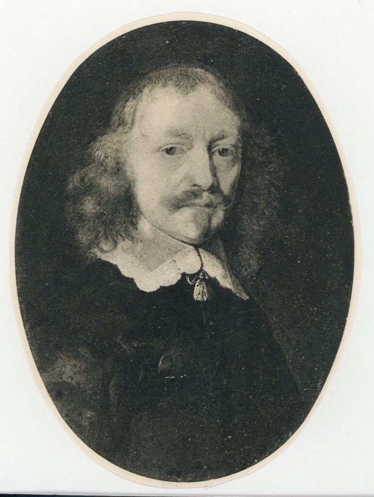 Gerard ter Borch - attr. - sec. XVII - Ritratto di uomo a mezzo busto , fronte