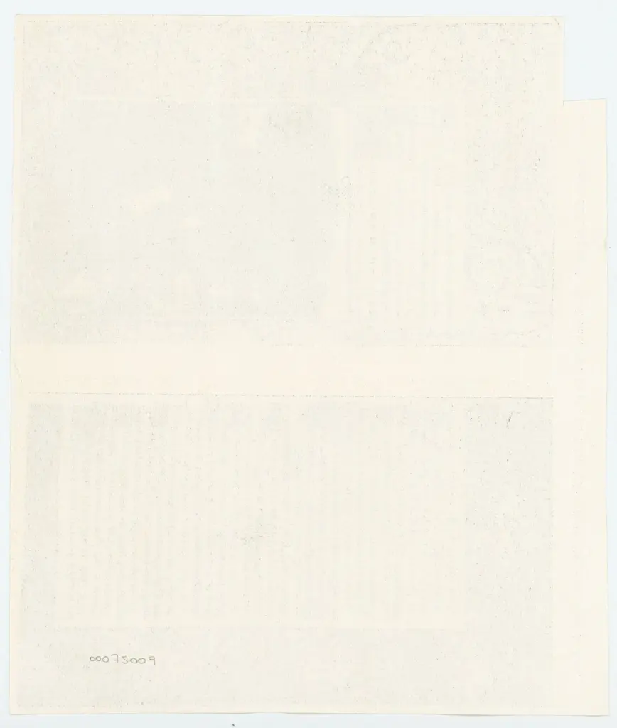 Anonimo , Livres d'heures du Ch&acirc;teau de Mariemont, fol. 43 v&deg;: La B&eacute;n&eacute;diction de la Vierge par Dieu le P&egrave;re. , retro