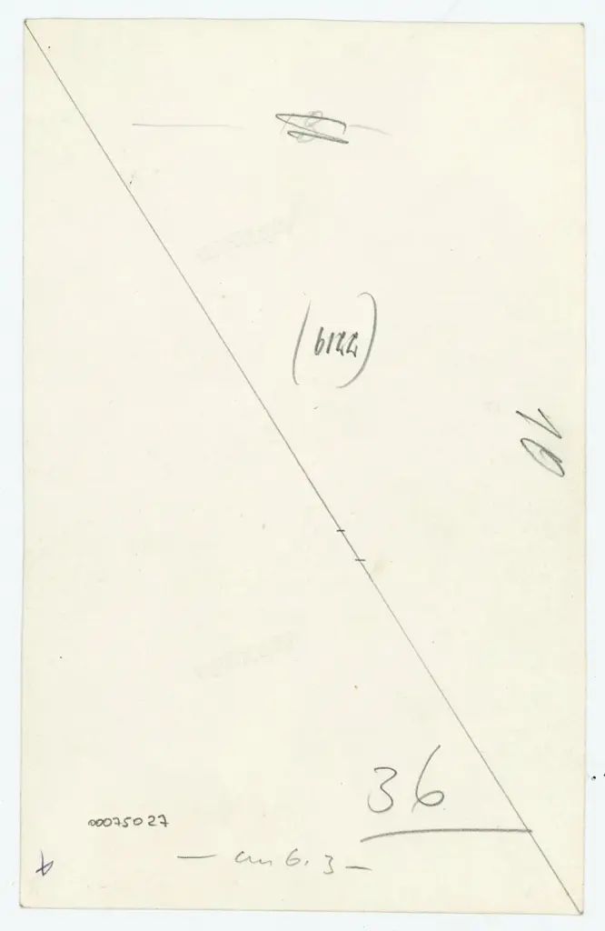 Anonimo , Disegno di Mehmet Siyah Kalem detto Penna Nera nell'Album del Conquistatore, Istambul, Biblioteca del Palazzo di Topkapi. , retro