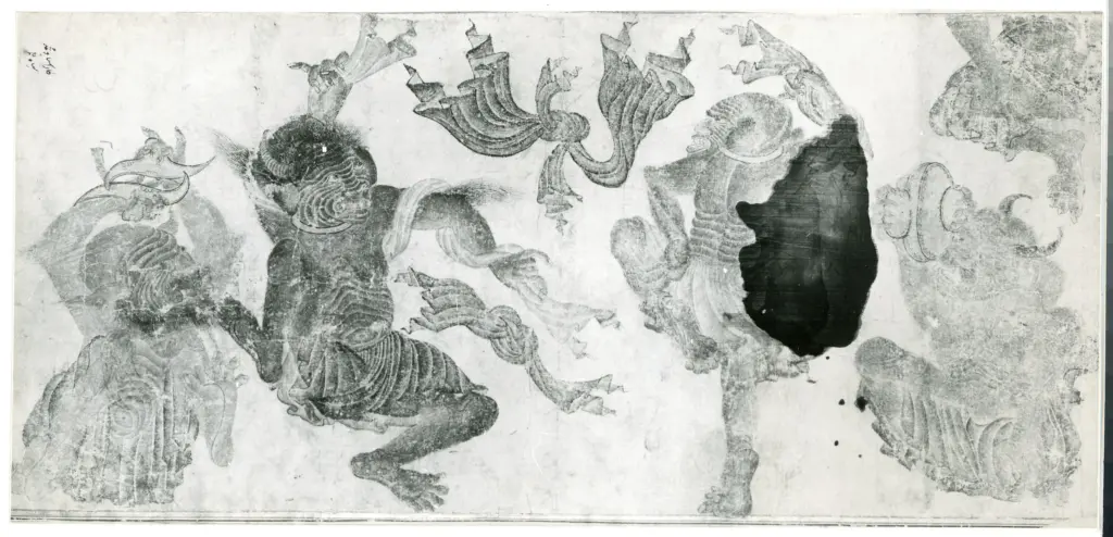 Anonimo , Disegno di Mehmet Siyah Kalem detto Penna Nera nell'Album del Conquistatore, Istambul, Biblioteca del Palazzo di Topkapi. , fronte