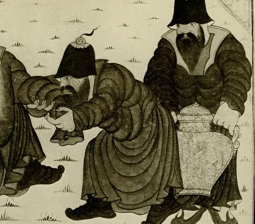 Anonimo , Anonimo - Siyah Qalam - sec. XV - Paris, Collection Claude Anet , fronte