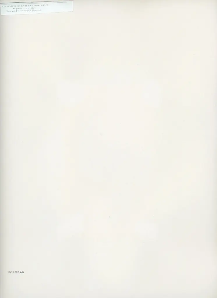 Anonimo , Couverture de livre en carton laqu&eacute; - Art persan. - XVIIe si&egrave;cle - (Mus&eacute;e des Arts industriels de D&uuml;sseldorf) , retro