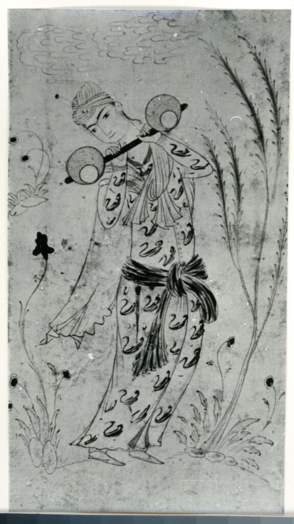 Anonimo , Miniature - Art persan. - XVIe-XVIIe siècle - (Collection de M. de Golubev. - Paris) , fronte