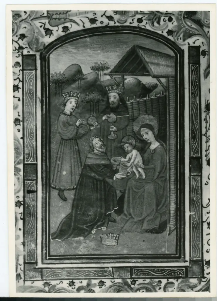 Anonimo - sec. XV, terzo quarto - Lucca, Biblioteca Statale, ms. 1482 (L.194), f. 114v, particolare , fronte