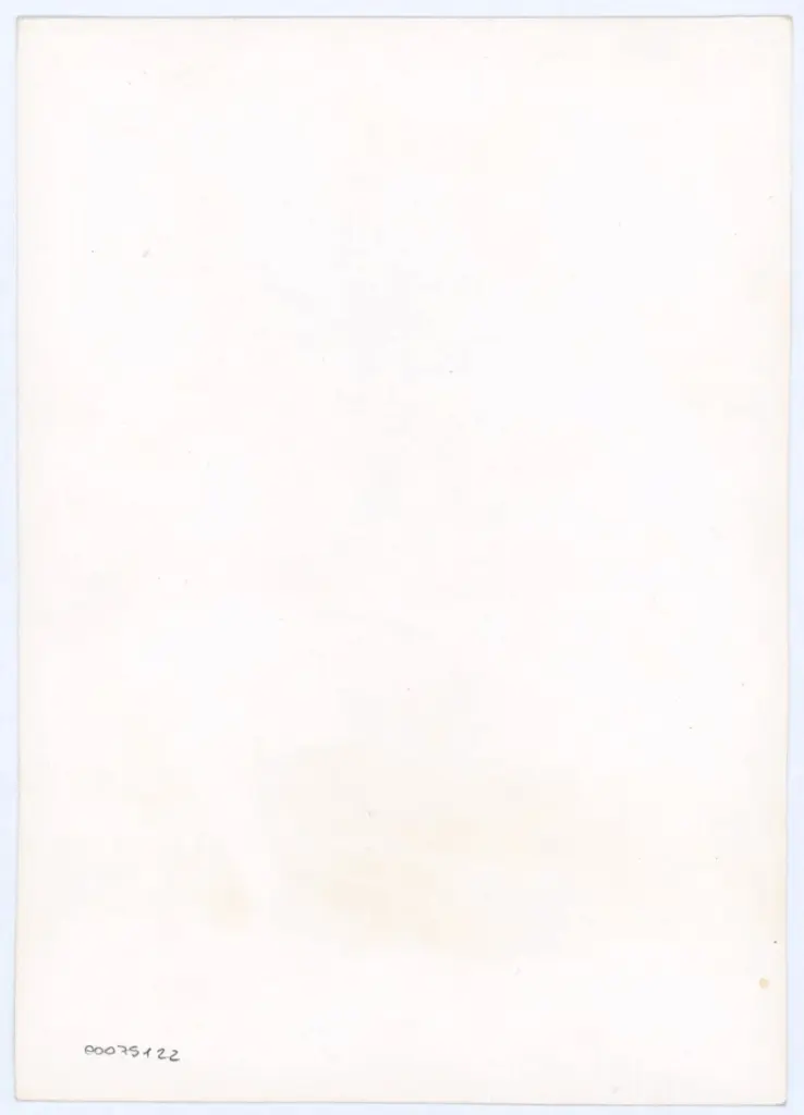 Anonimo - sec. XV, terzo quarto - Lucca, Biblioteca Statale, ms. 1482 (L.194), f. 193v, particolare , retro