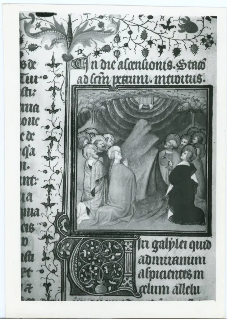 Maestro delle Ore del maresciallo Boucicaut, attr. - sec. XV, primo quarto - Lucca, Biblioteca Statale, ms. 3122, f. 173v, particolare , fronte