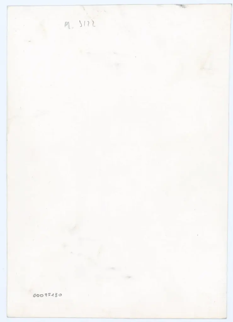 Maestro delle Ore del maresciallo Boucicaut, attr. - sec. XV, primo quarto - Lucca, Biblioteca Statale, ms. 3122, f. 173v, particolare , retro