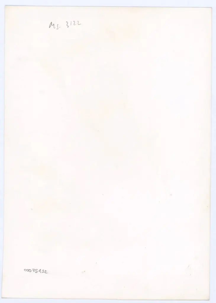 Maestro delle Ore del maresciallo Boucicaut, attr. - sec. XV, primo quarto - Lucca, Biblioteca Statale, ms. 3122, f. 25r, particolare , retro