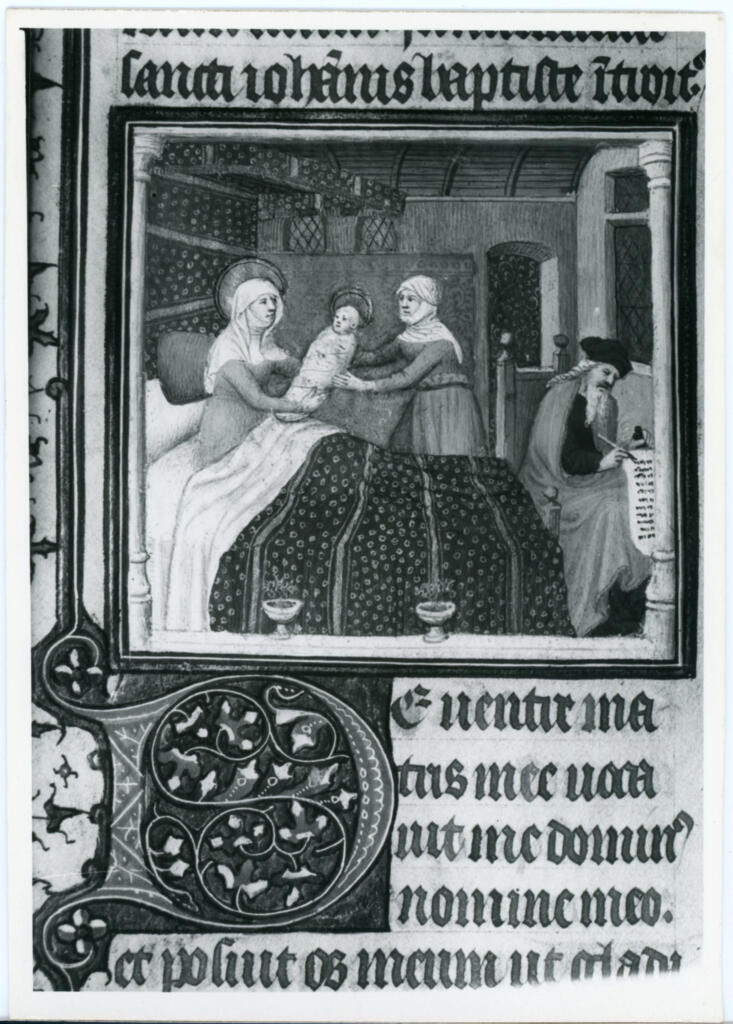 &nbsp; , Maestro delle Ore del maresciallo Boucicaut, attr. - sec. XV, primo quarto - Lucca, Biblioteca Statale, ms. 3122, f. 246v, particolare