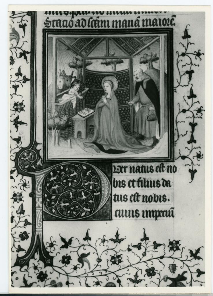 &nbsp; , Maestro delle Ore del maresciallo Boucicaut, attr. - sec. XV, primo quarto - Lucca, Biblioteca Statale, ms. 3122, f. 17v, particolare