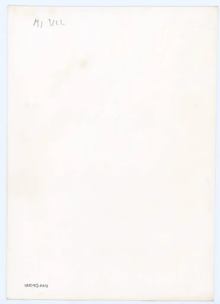 Maestro delle Ore del maresciallo Boucicaut, attr. - sec. XV, primo quarto - Lucca, Biblioteca Statale, ms. 3122, f. 188v, particolare , retro