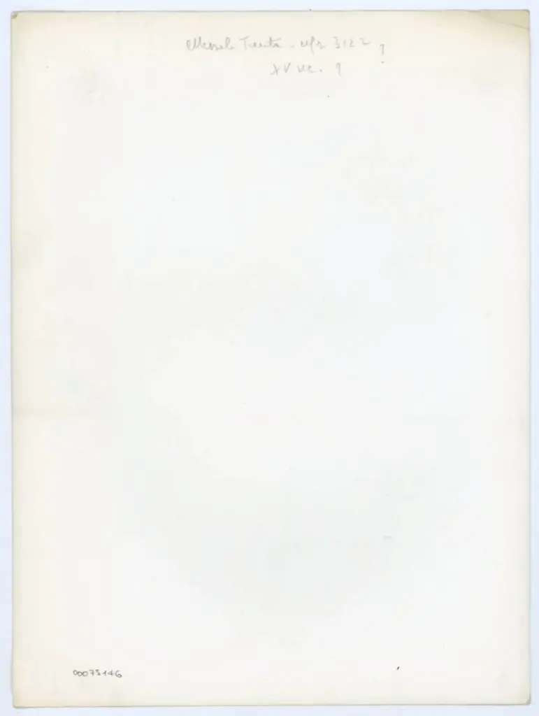 Anonimo , Messale Trenta - Ms. 3122 - XV sec. ? , retro