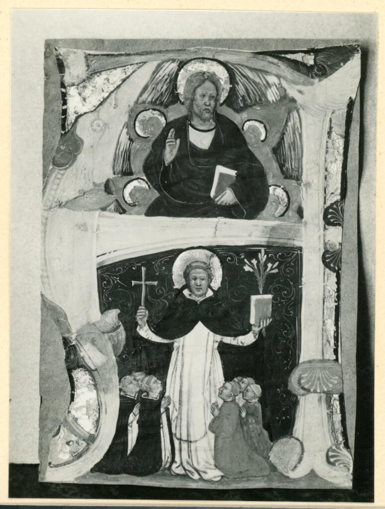 Anonimo , Cristoforo Cortese - sec. XV - iniziale ritagliata