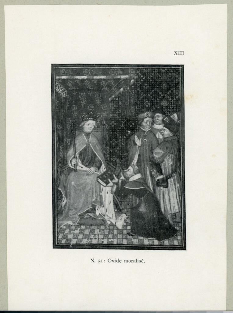Anonimo , Ovide moralisé , fronte