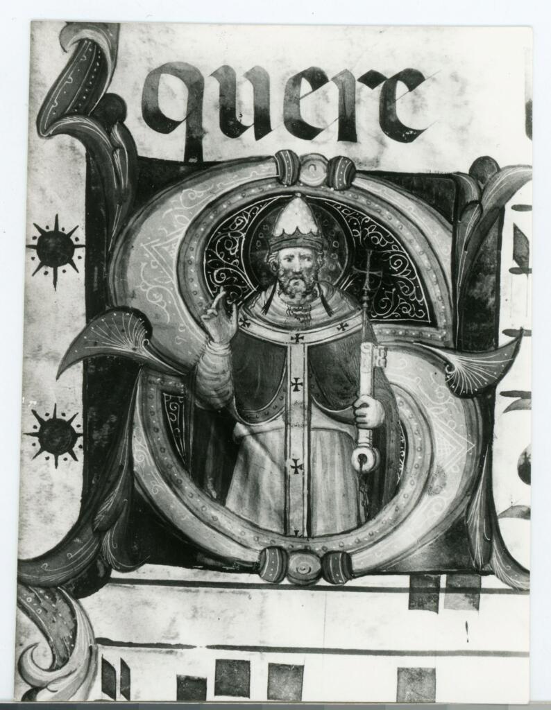 Gabinetto Fotografico della Soprintendenza Speciale per il Patrimonio Storico, Artistico ed Etnoantropologico e per il Polo Museale della città di Firenze , Battista di Biagio Sanguigni - 1429 - Prato, Museo dell'Opera del Duomo, f. 68r, particolare , fronte