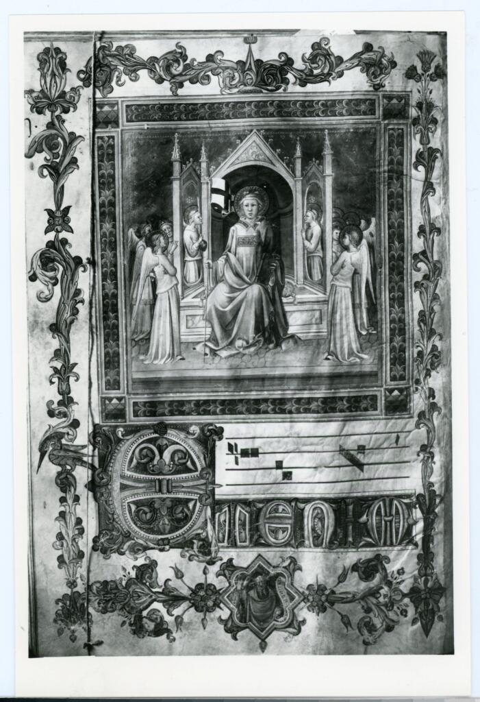 Gabinetto Fotografico della Soprintendenza Speciale per il Patrimonio Storico, Artistico ed Etnoantropologico e per il Polo Museale della città di Firenze , Filippo di Matteo Torelli - 1429 - Prato, Museo dell'Opera del Duomo, ms. D, f. 48v, intero , fronte