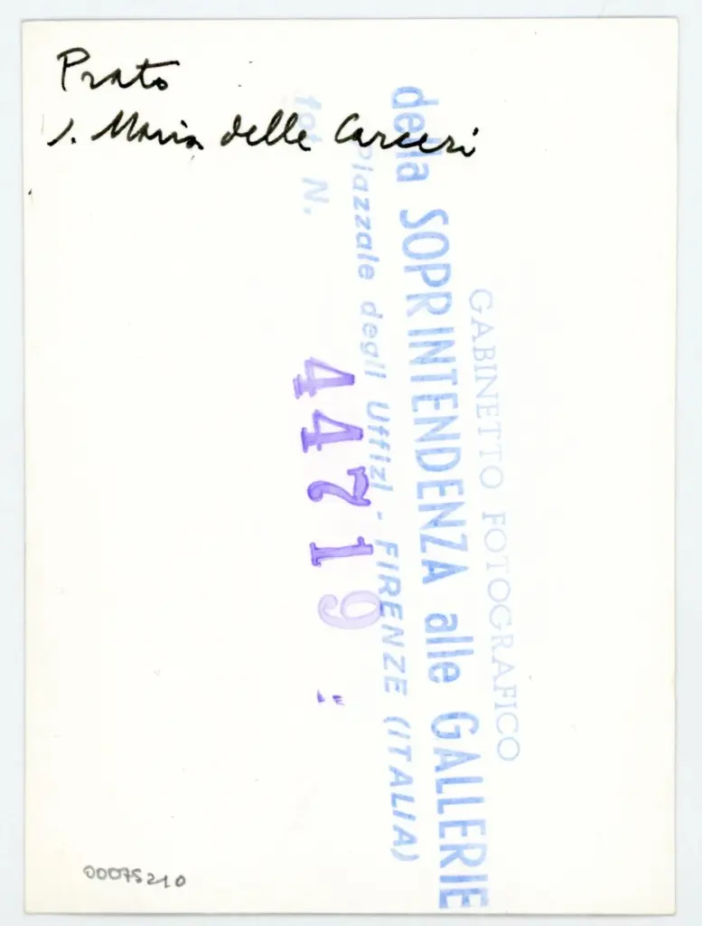 Gabinetto Fotografico della Soprintendenza Speciale per il Patrimonio Storico, Artistico ed Etnoantropologico e per il Polo Museale della città di Firenze , Cosimo di Giovanni (?) - sec. XV, ultimo quarto - Graduale B proveniente dal monastero di San Bartolomeo alle Sacca, f. 90v, intero , retro