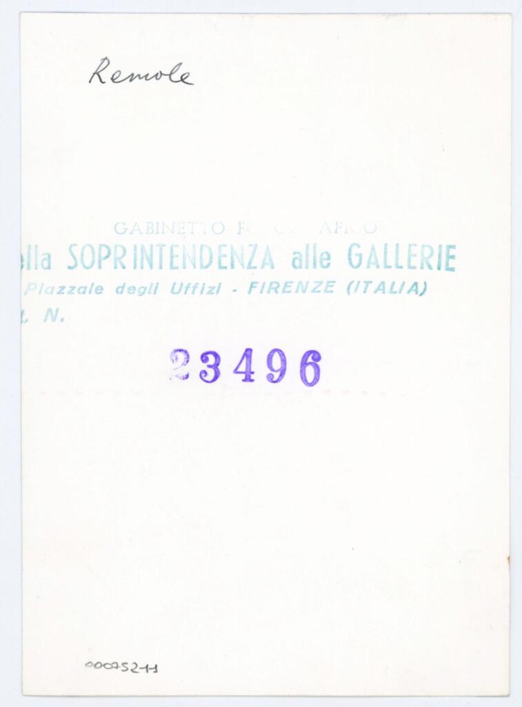 Gabinetto Fotografico della Soprintendenza Speciale per il Patrimonio Storico, Artistico ed Etnoantropologico e per il Polo Museale della città di Firenze , Anonimo - sec. XIV, terzo quarto - Pieve di San Giovanni Battista a Remole, Graduale s.n., f. 12v, intero , retro