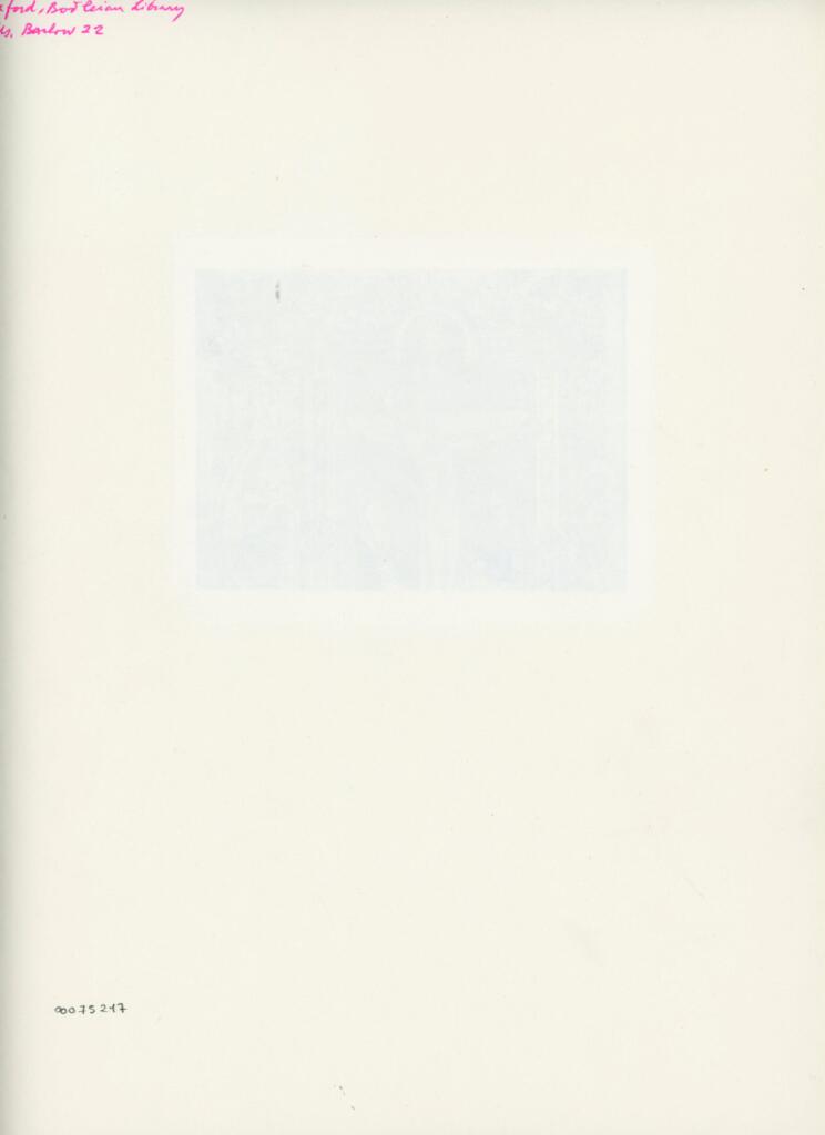 Anonimo , Oxford, Bodleian Library - Ms. Barlow 22 , retro