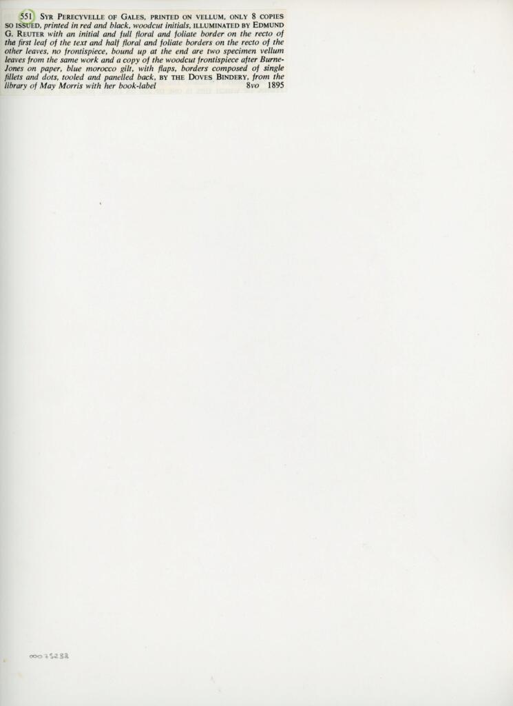 Anonimo , Syr Perecyvelle of Gales, printed on vellum , retro