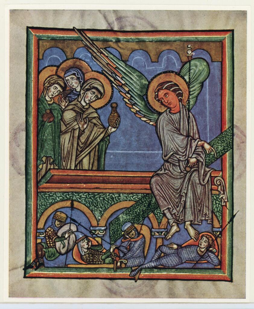 Anonimo , Karlsruhe, Bibliothek - Evangeliario della Cattedrale di Spira, sec. XII , fronte