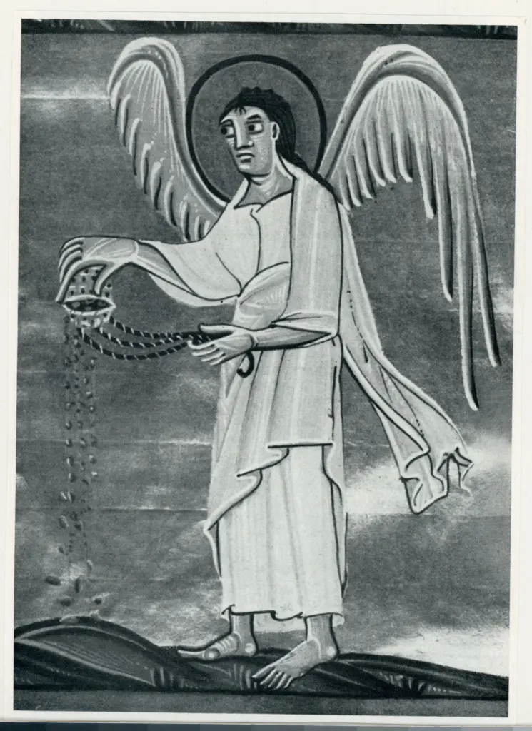 Anonimo , Bamberg, Stadtische Bibliothek - Apocalisse di Bamberg - sec. XI (c. 1000) , fronte