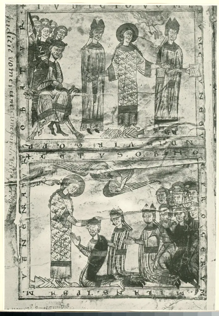 Anonimo tedesco sec. XIII , Santa Cunegonda