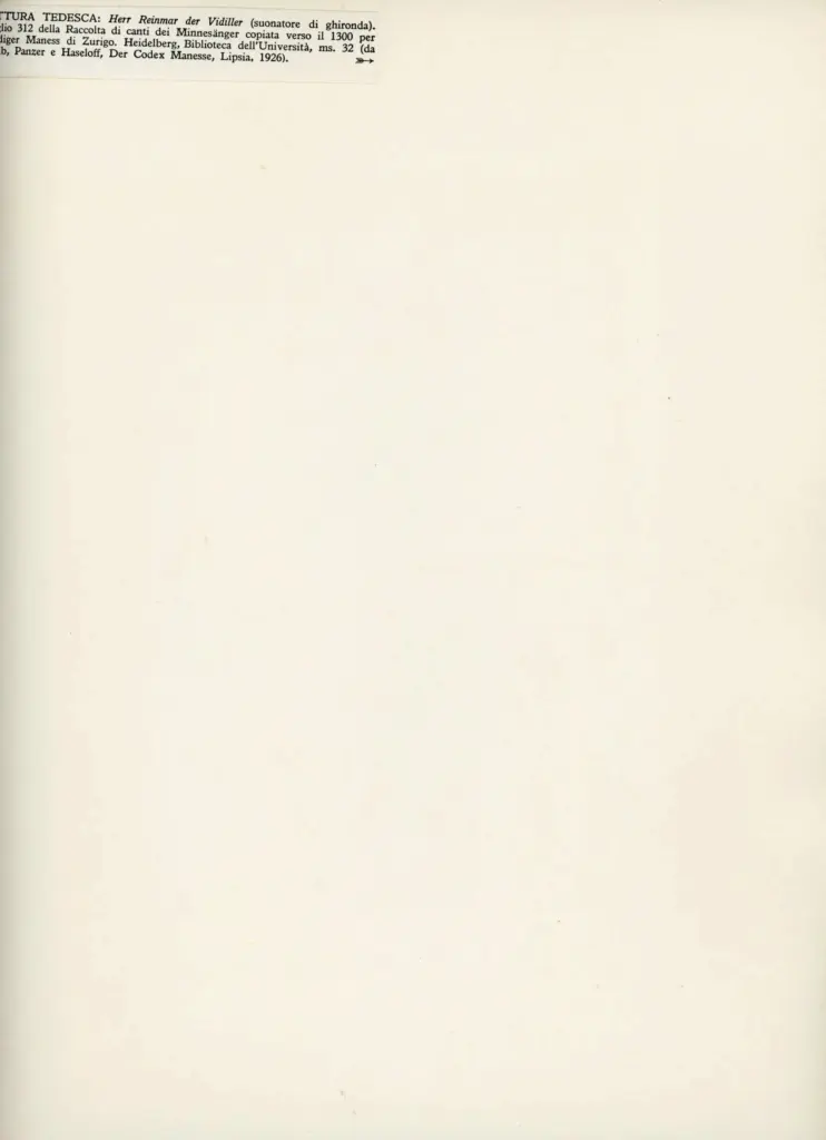 Anonimo , Heidelberg, Universit&auml;tsbibliothek, Cod. Pal. germ. 848, f. 312r , retro