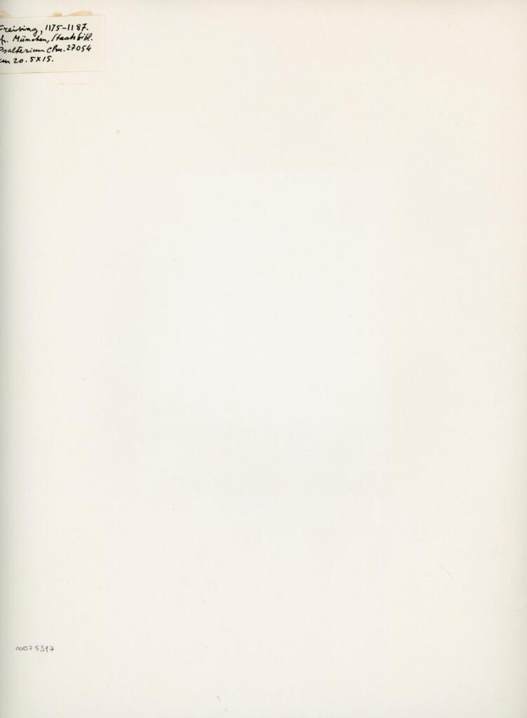 Anonimo , Anonimo - 1175-1187 - pagina di un manoscritto miniato , retro