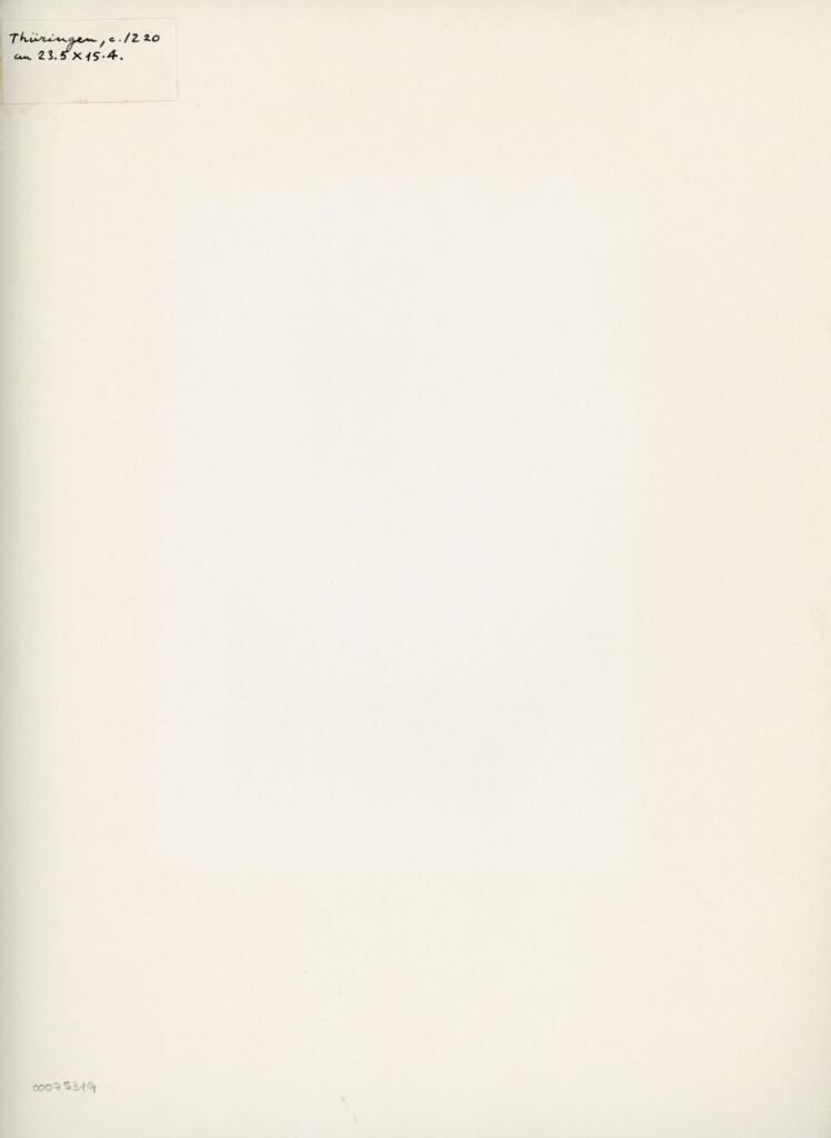 Anonimo , Anonimo - sec. XIII, ca. 1220 - Manoscritto, Natività , retro