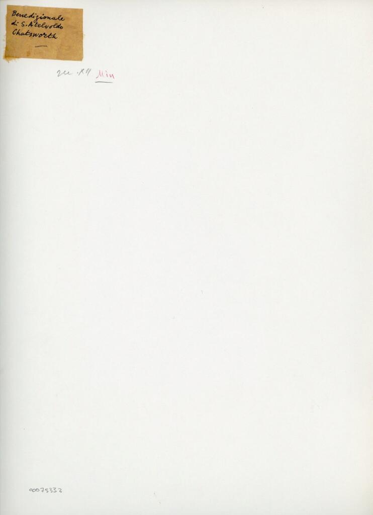 Anonimo , Anonimo - sec. X - Londra, British Library, manoscrittto Additional 49598, f. 51v , retro