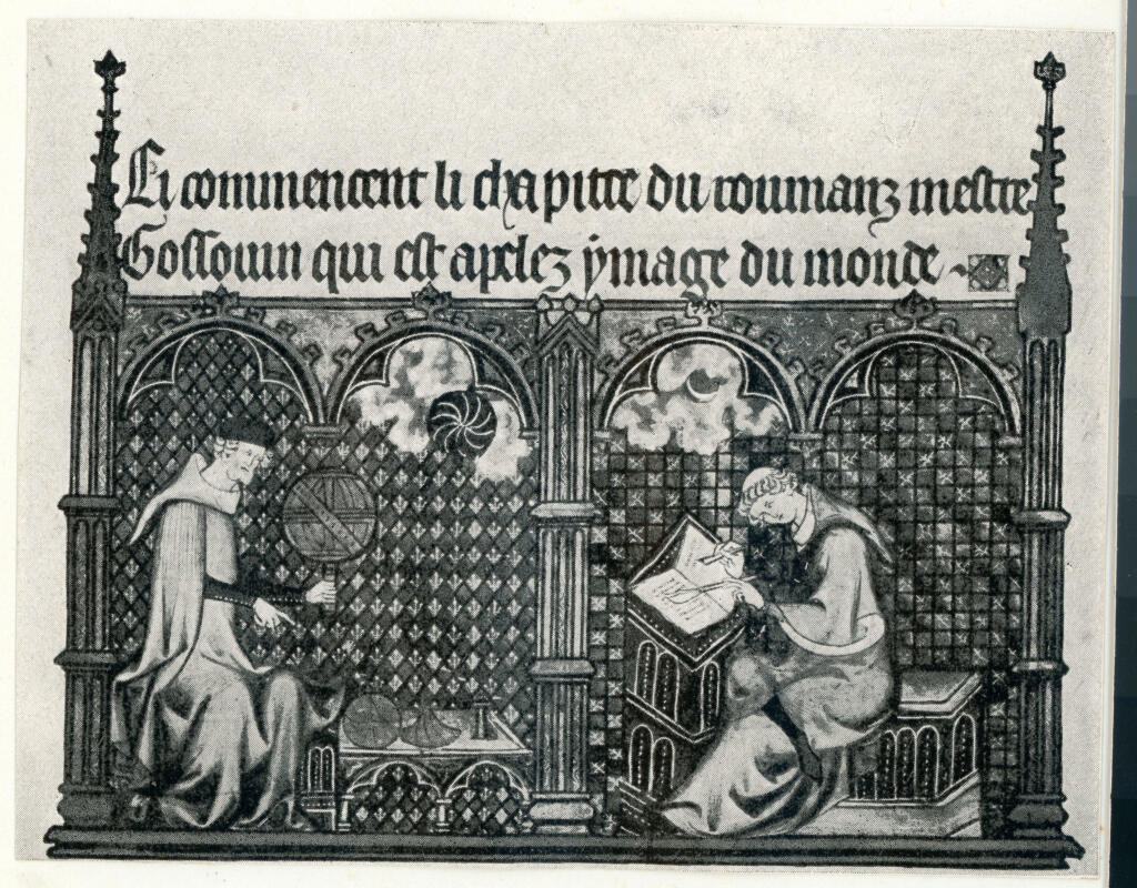 Anonimo , Image du Monde - Bibl. Nat. Paris - Ms. fr. 574 , fronte