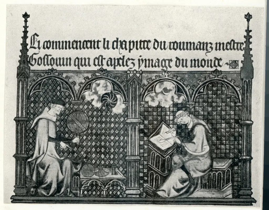 Anonimo , Image du Monde - Bibl. Nat. Paris - Ms. fr. 574 , fronte