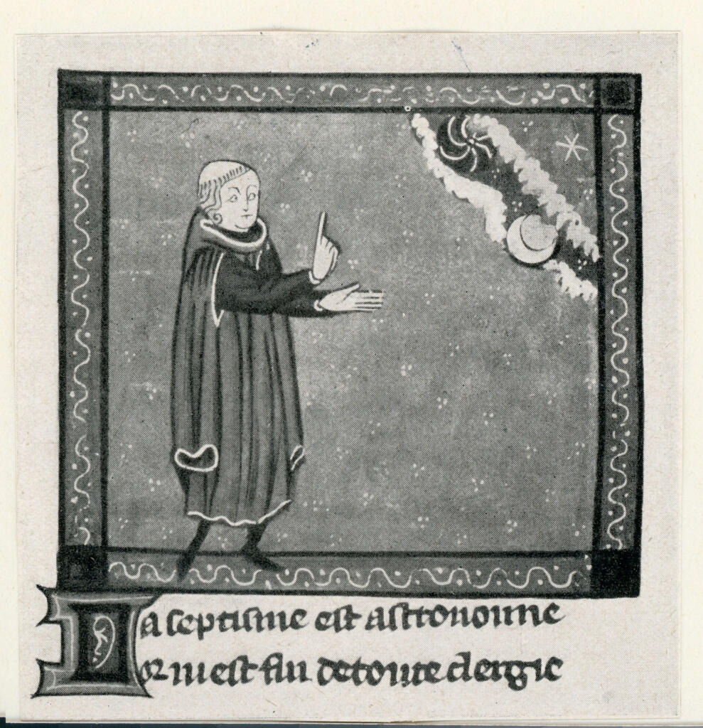 Anonimo , Astronomia - Image du monde - Rennes - Ms fr. 593 - f. 47 , fronte