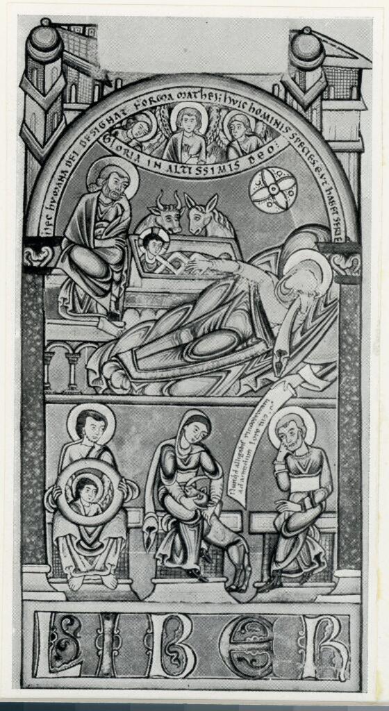 Anonimo , Bible de Floreffe. F° 168 r°. (Brit. Mus.). , fronte