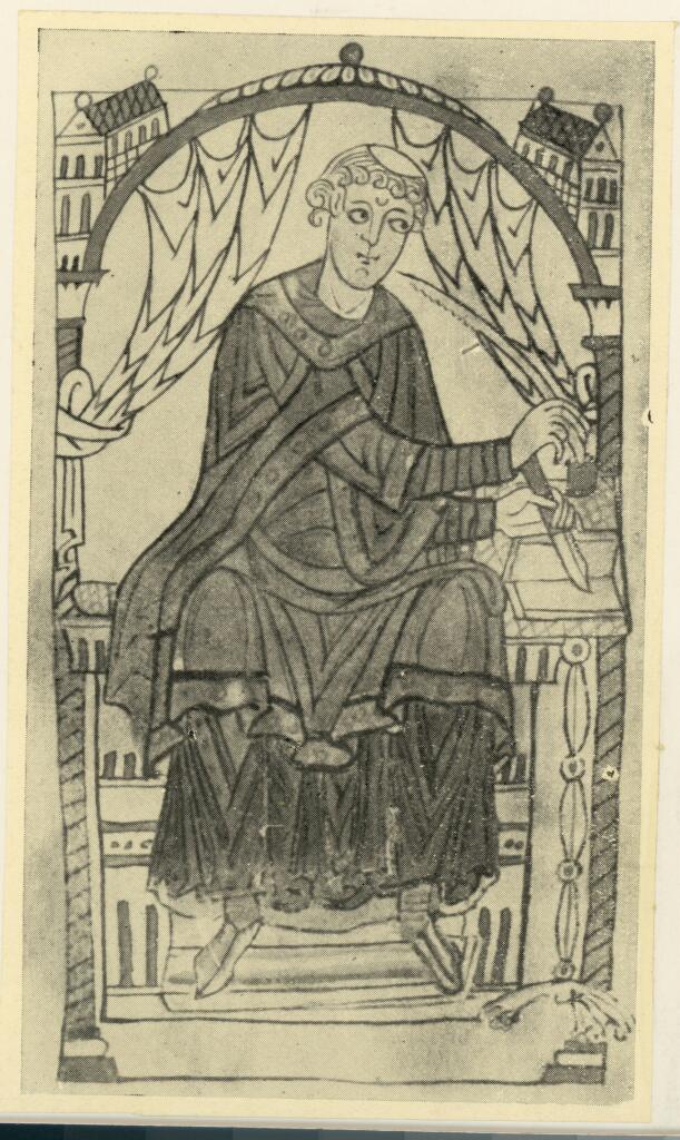 Anonimo , Vita Anselmi. Collec. de Hemricourt de Grunne. fol. 44 v° , fronte