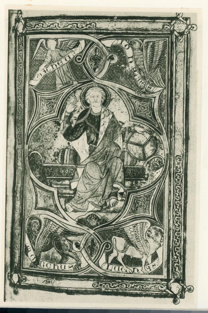 Anonimo , Le Christ de Majesté. - Missel des Dominicains de Toulouse. (XIIIe siècle). - Bibliothèque de Toulouse , fronte