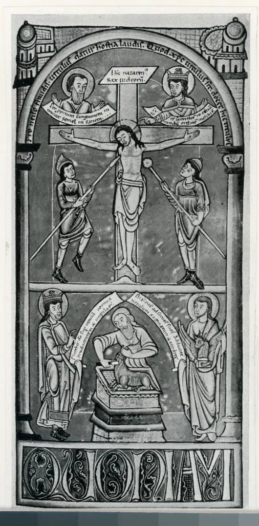 Anonimo , Bible de Floreffe. (Brit. Mus.) , fronte