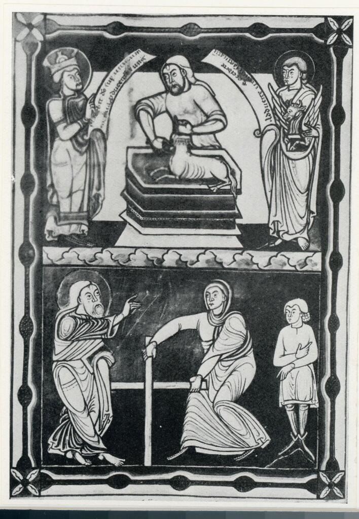 Anonimo , Ms. d'Averbode. - F° 86 v°. - (Univ. Liége). , fronte