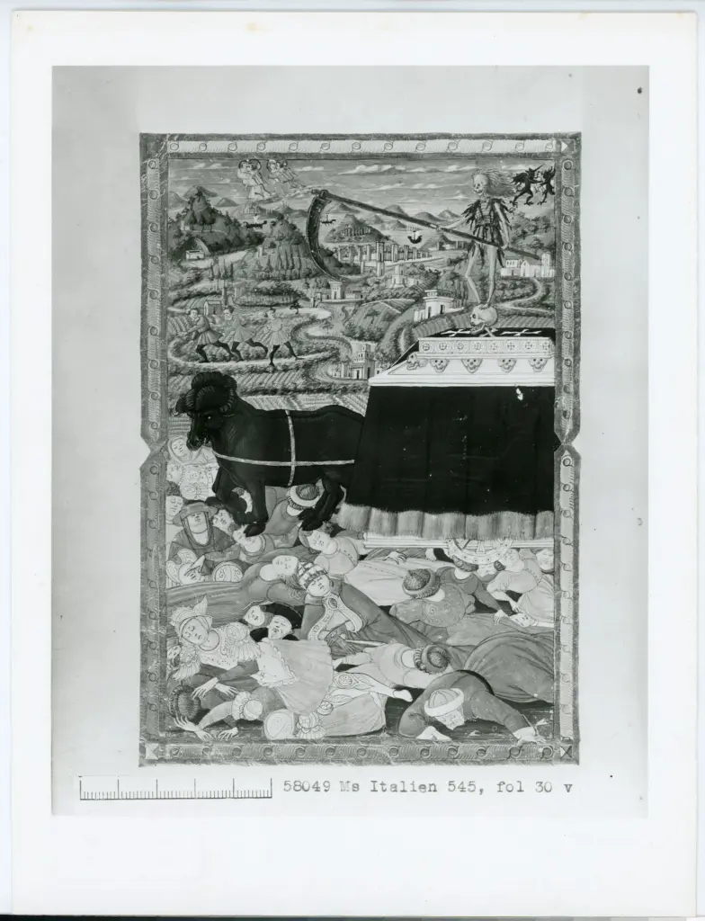 Biblioth&egrave;que nationale de France , Anonimo - sec. XIV - Parigi, Biblioth&egrave;que nationale de France, ms. Italien 545, f. 30v