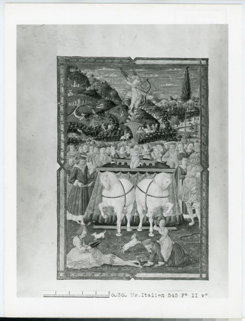 Bibliothèque nationale de France , Anonimo - sec. XIV - Parigi, Bibliothèque nationale de France, ms. Italien 545, f. 11v , fronte