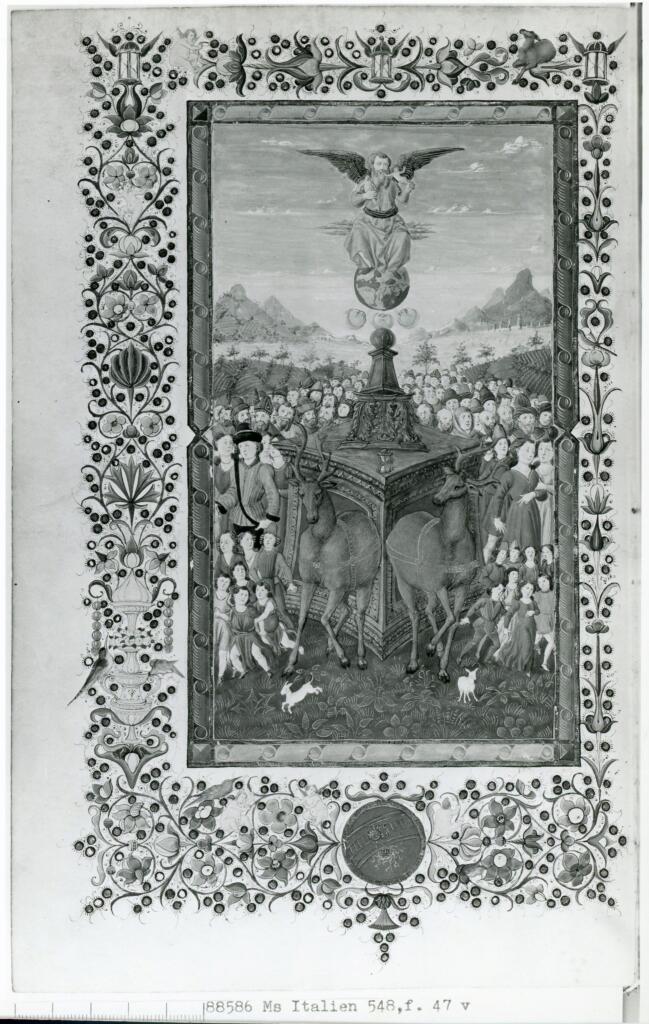 Bibliothèque nationale de France , Francesco di Antonio del Chierico - sec. XV, ultimo quarto - Parigi, Bibliothèque nationale de France, ms. Italien 548, f. 47v , fronte